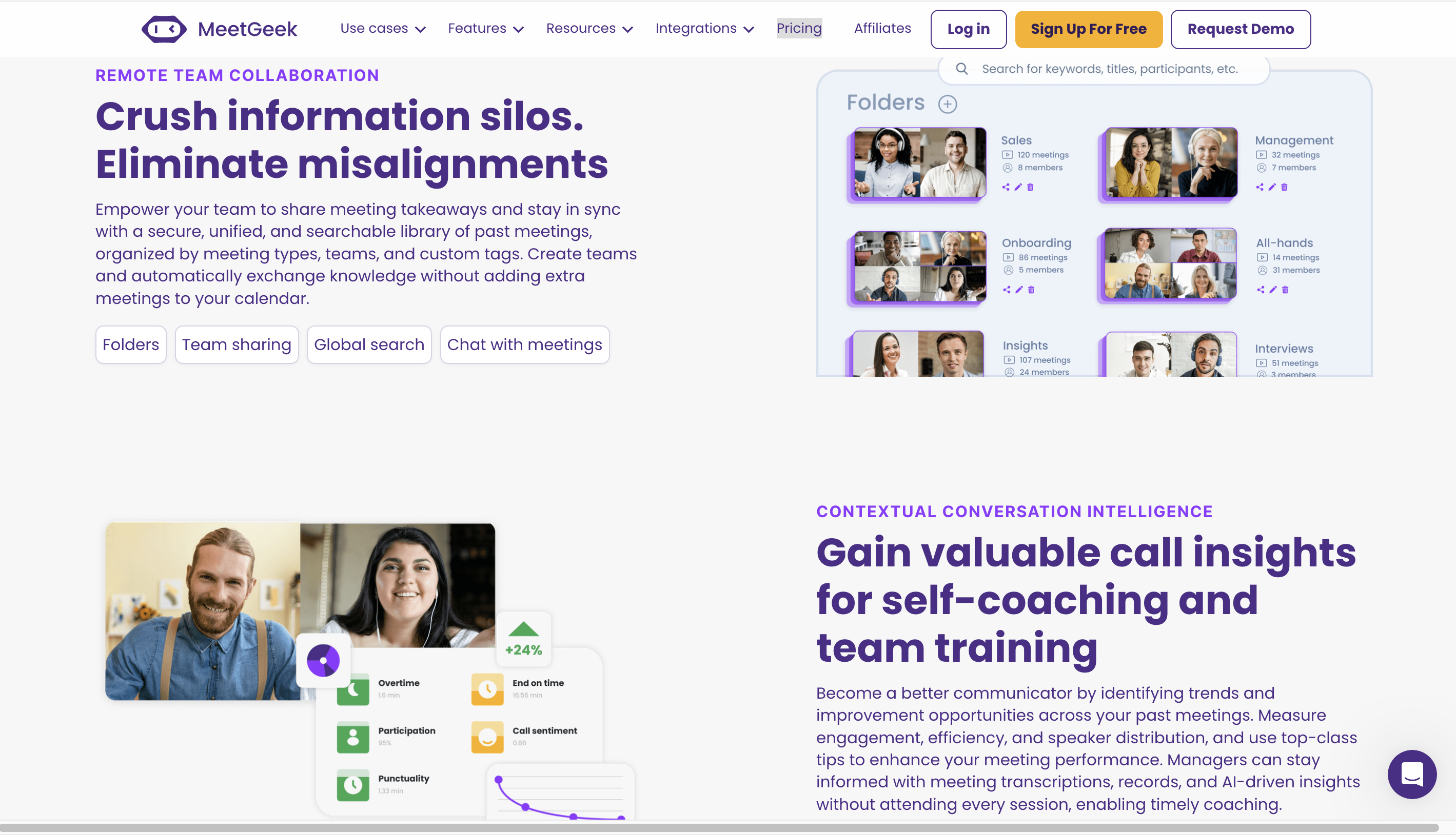 MeetGeek: Automatizza, Riepiloga ed Integra le tue Riunioni
